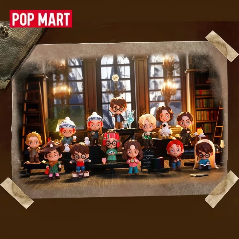

POPMART Гарри Поттер и серия заключенных Азкабана, слепая коробка, загадочная коробка, модный сюрприз ручной работы, новогодний подарок, коллекционная кукла