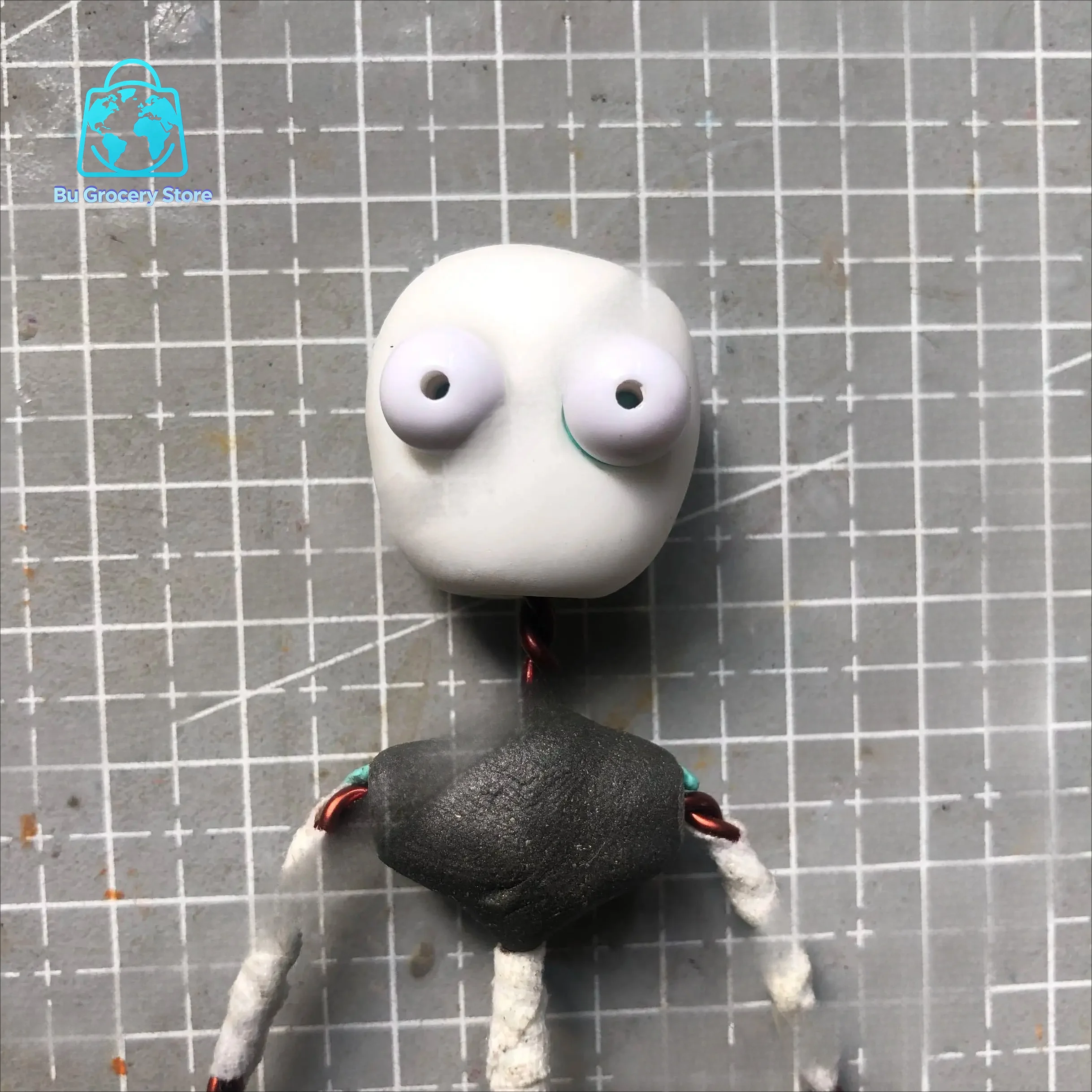 Stop-motion animation / Simple skeleton / Wire skeleton / Animation puppet making / Metal skeleton / Original / Custom