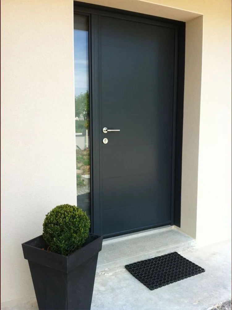 Sixinalu مدخل الباب محور بوابة الأمن دخول أمامي بابية الأبواب الداخلية الباب الخارجي الألومنيوم تخصيص ديكور المنزل