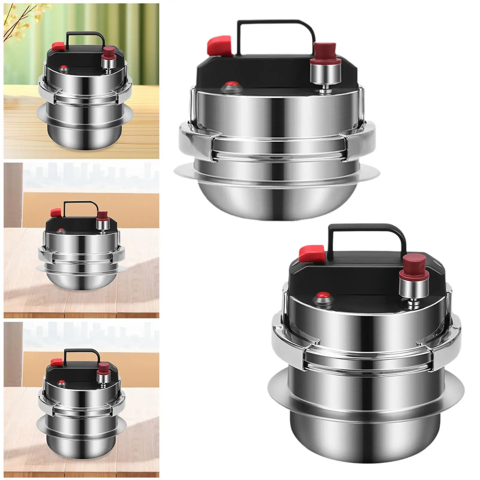 

Небольшая скороварка, посуда для всех типов варочных изделий, пароварка и рисоварка для домашнего ресторана, кемпинга, путешествий, семьи