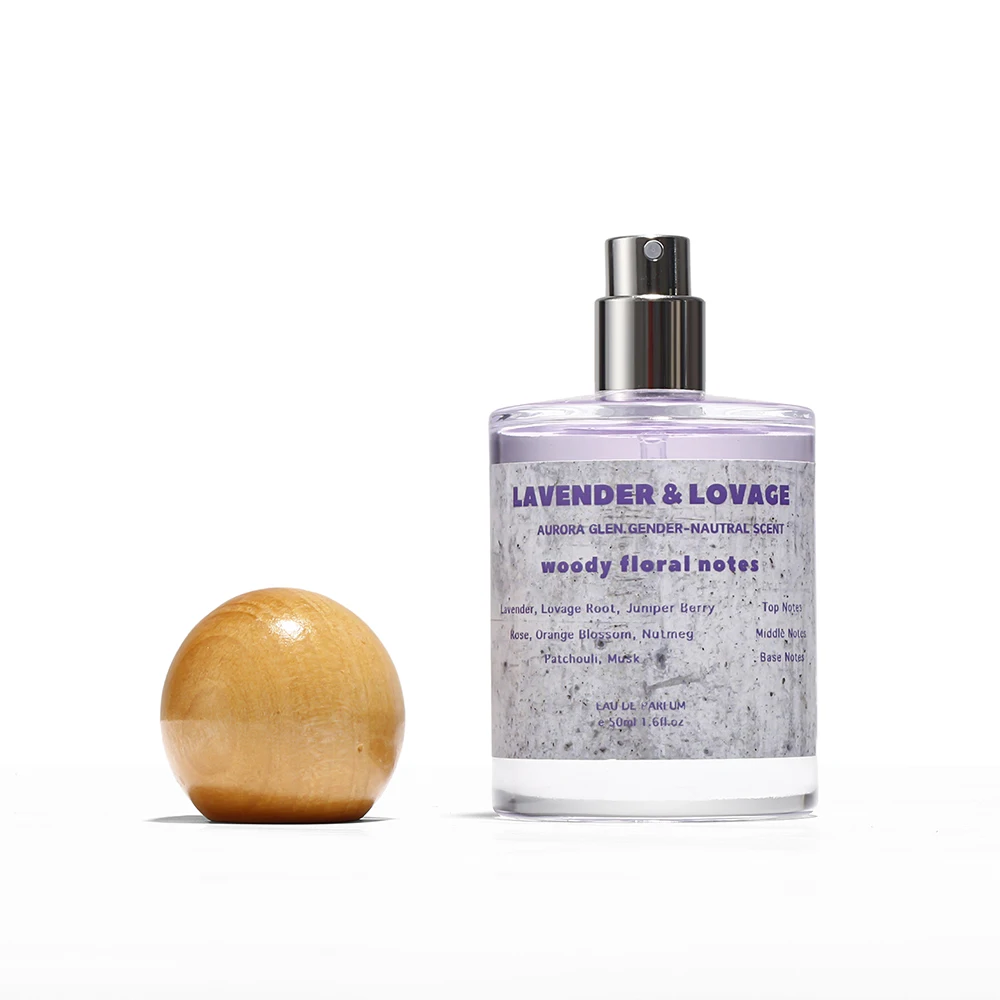 

Lavender&Lovage Unisex Woody Floral EDP Woody Floral Fragrance with Lavender Rose Musk Popular Women's Perfume Date 50ml Man