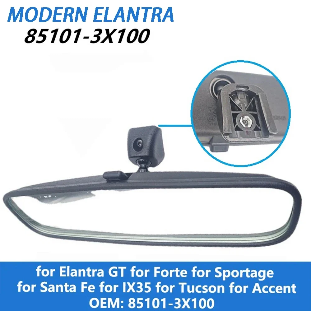For Hyundai Elantra IX35 Kia Forte PICANTO RIO SOUL OPTIMA SPORTAGE Inside Rear View Mirror Assy 851013X100