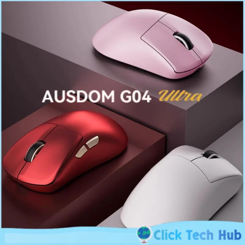 

Ausdom G04ultra Wireless E-Sports Mouse Dual 8k Game Thri-Mode Bluetooth Lightweight Small And Medium Sized Computer Mouse
