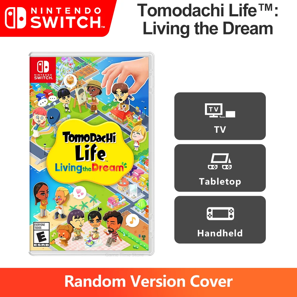 Nintendo Switch spel Tomodachi Life Living the Dream Nintendo fysieke gamecard voor Nintendo Switch OLED Switch 2