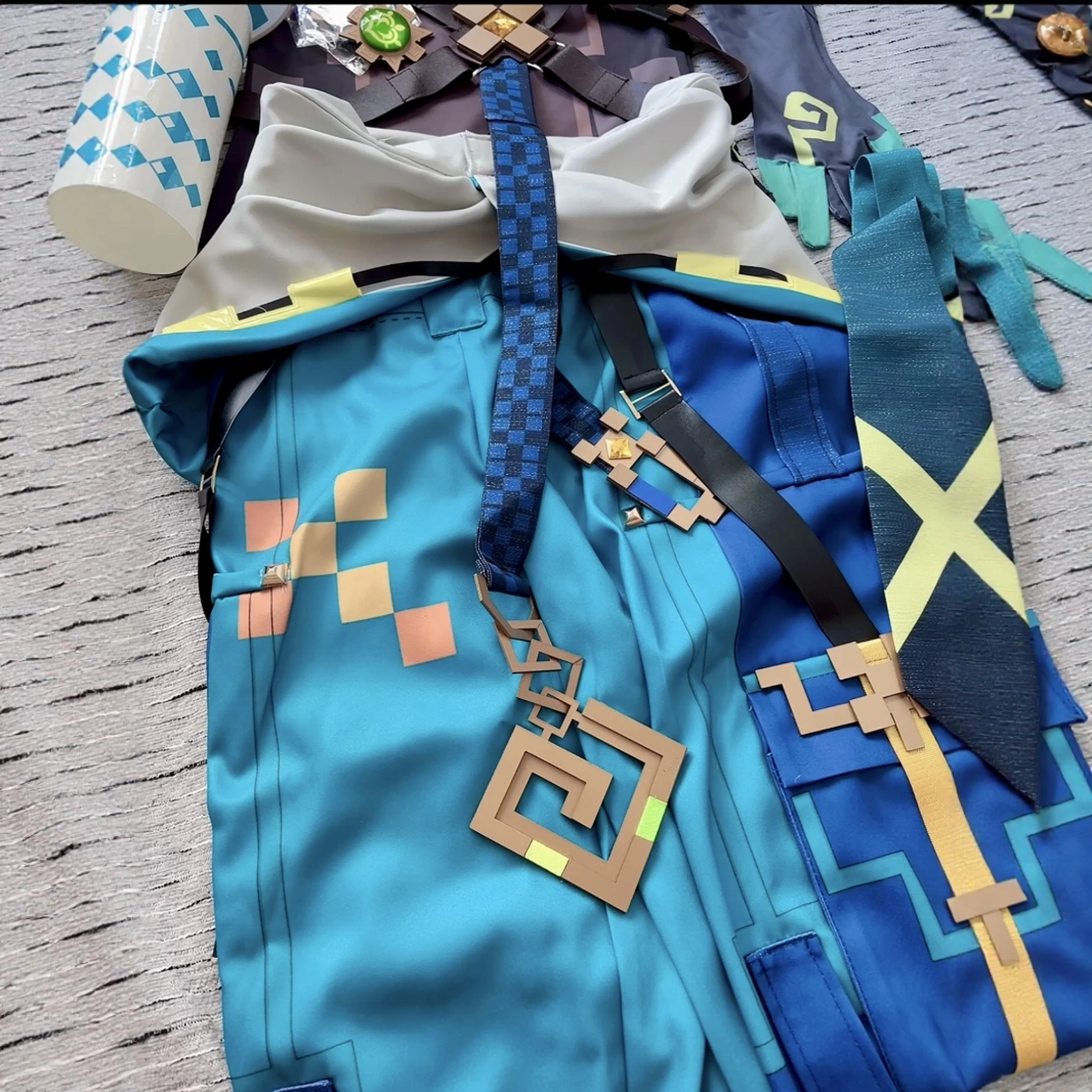 

Genin Impact Kini Косплей Костюм Спутниковый персонаж Аниме Gng Тематический мужской комплект Костюм 4+ лет в наличии