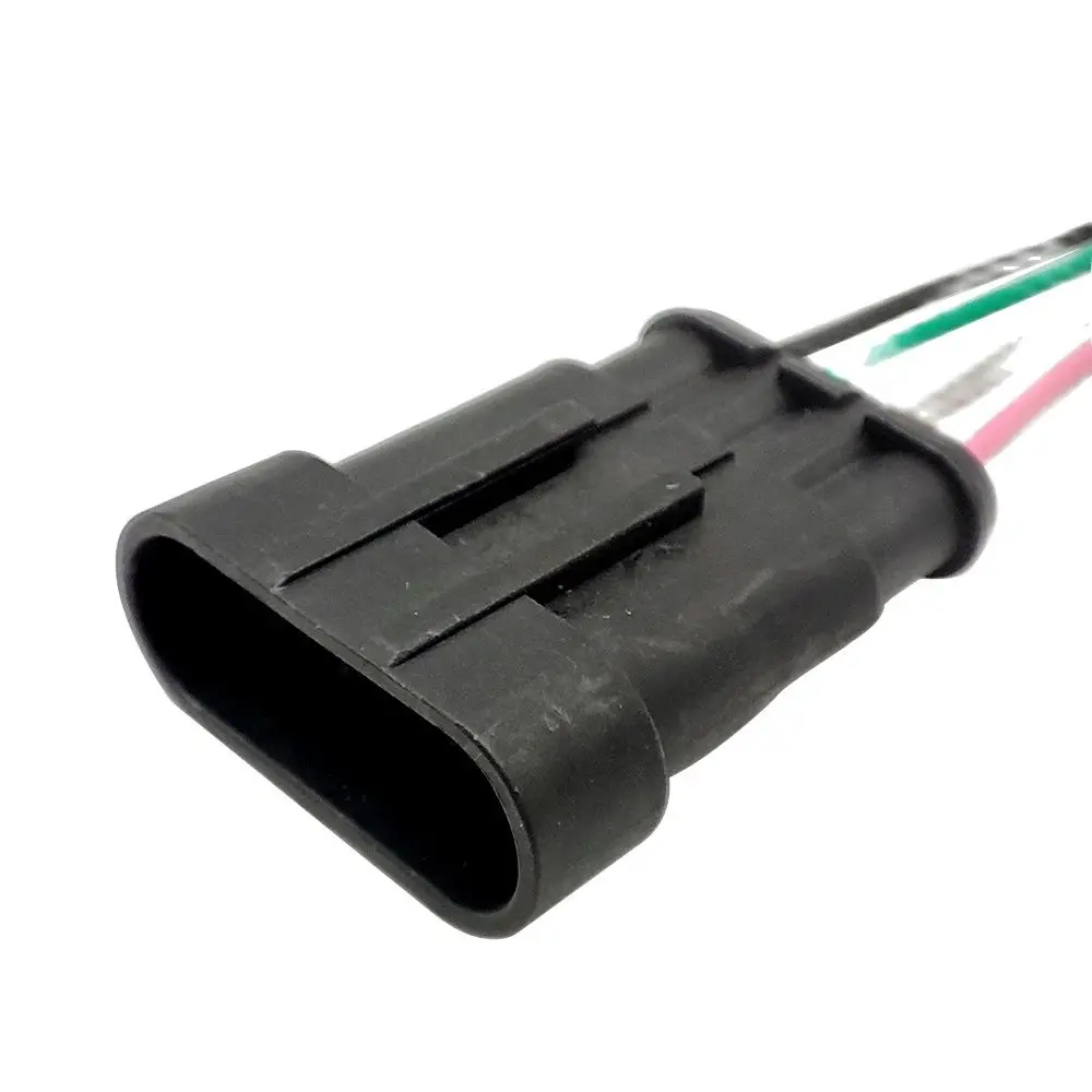 4 دبوس طريقة مختومة للماء الأسلاك الكهربائية استشعار الأكسجين موصل المكونات لهيونداي كيا شيري فوكسين A5 QQ A1 X1 M1 تيجو #3