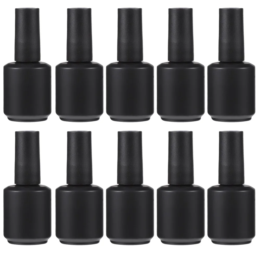 

12Pcs 15Ml Glass Nail Polish Empty Bottle Refillable Small Container for Nail Varnish DIY Beauty Organizer Gift