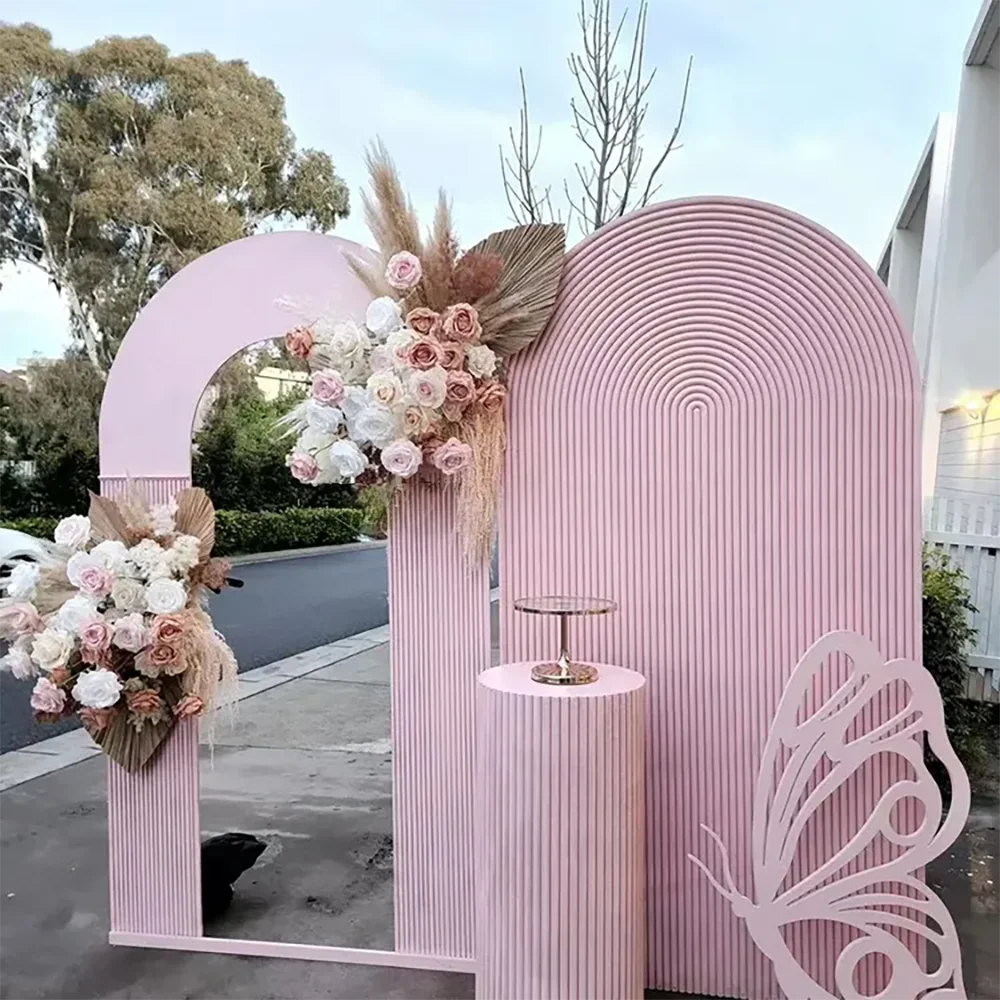 Wedding Flowers Wall Wedding Event Decor Pvc Backdrop Arch Stand Decoration backdrop