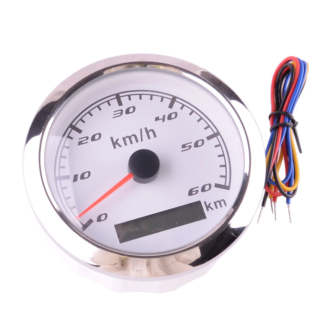 

85mm Gauge Speedometer Mile Counter Tacho Meter 0-60km/h Universal for Car Truck Bus Motorcycle Yacht Boat 12V/24V