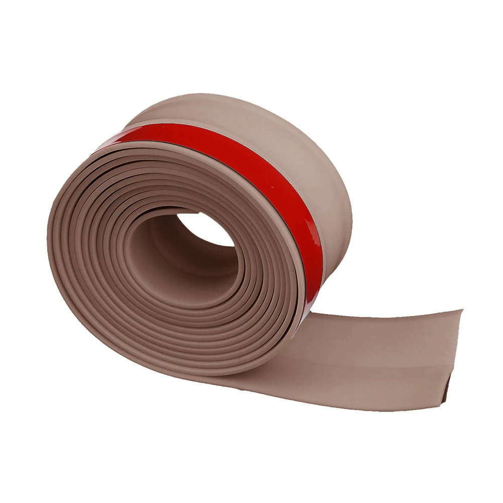 Effective Weatherproof Barrier Draft Stopper Insulation Weather Strip Black Weatherproof Seal Easy Installation