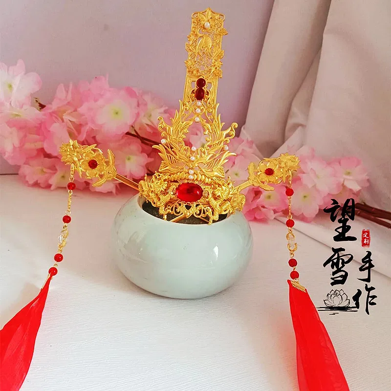 

qq34Anime Tian Guan Ci Fu Yue Shen Xie Lian Косплей Головные уборы Волосы Корона Шпилька Лента Головной убор Реквизит для Хэллоуина Карнавал