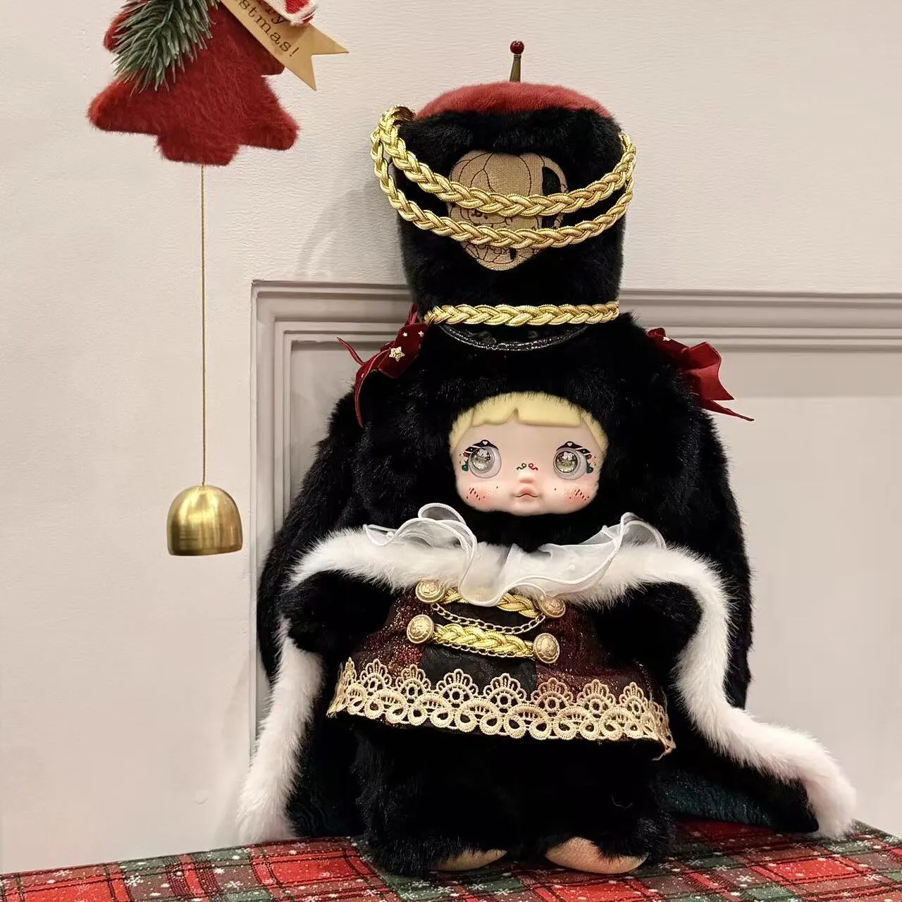 New Nommi Nutcracker 400% Plush Face Doll With Cardboard Cutout Cute Action Figure Room Decoration Toy New Surprise Gift