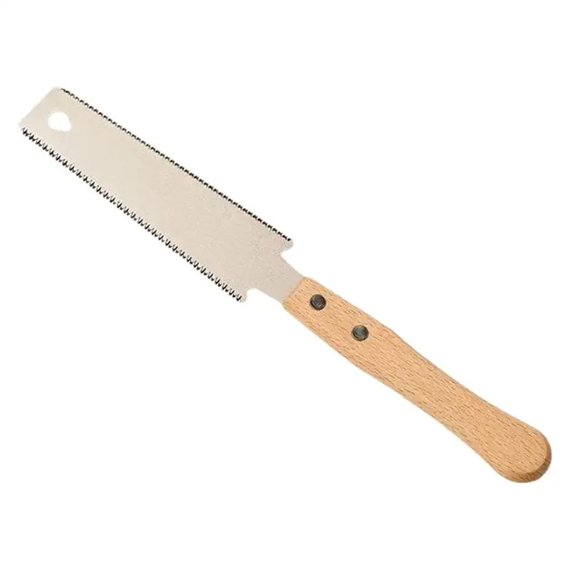 

Japanese Flush Cut Saw 5.9 Inch Double Edge Sided Woodworking Saw Woodworking Tool Japanese Wood Cutter Tools For Woodworking