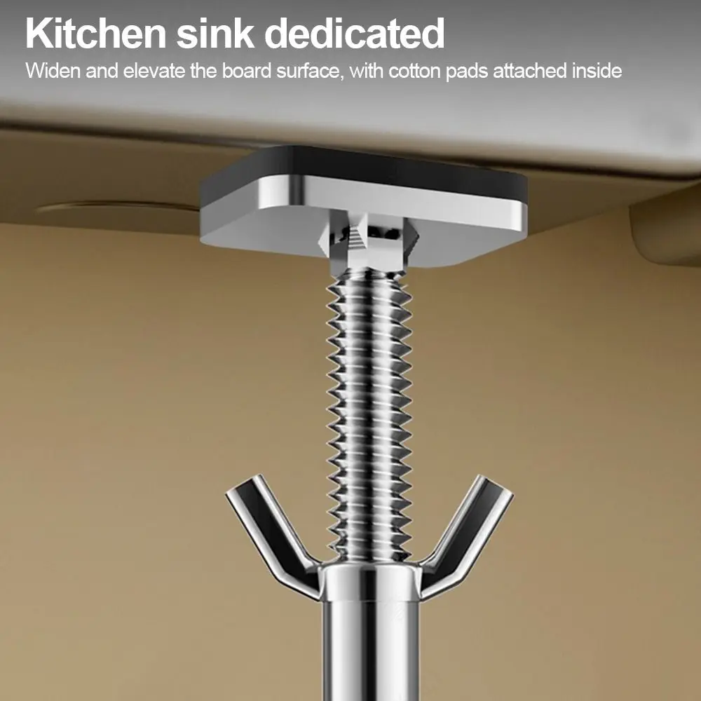 Stainless Steel Undermount Sink Supports Adjustable Long-Lasting Durability Kitchen Sink Brackets Multifunctional