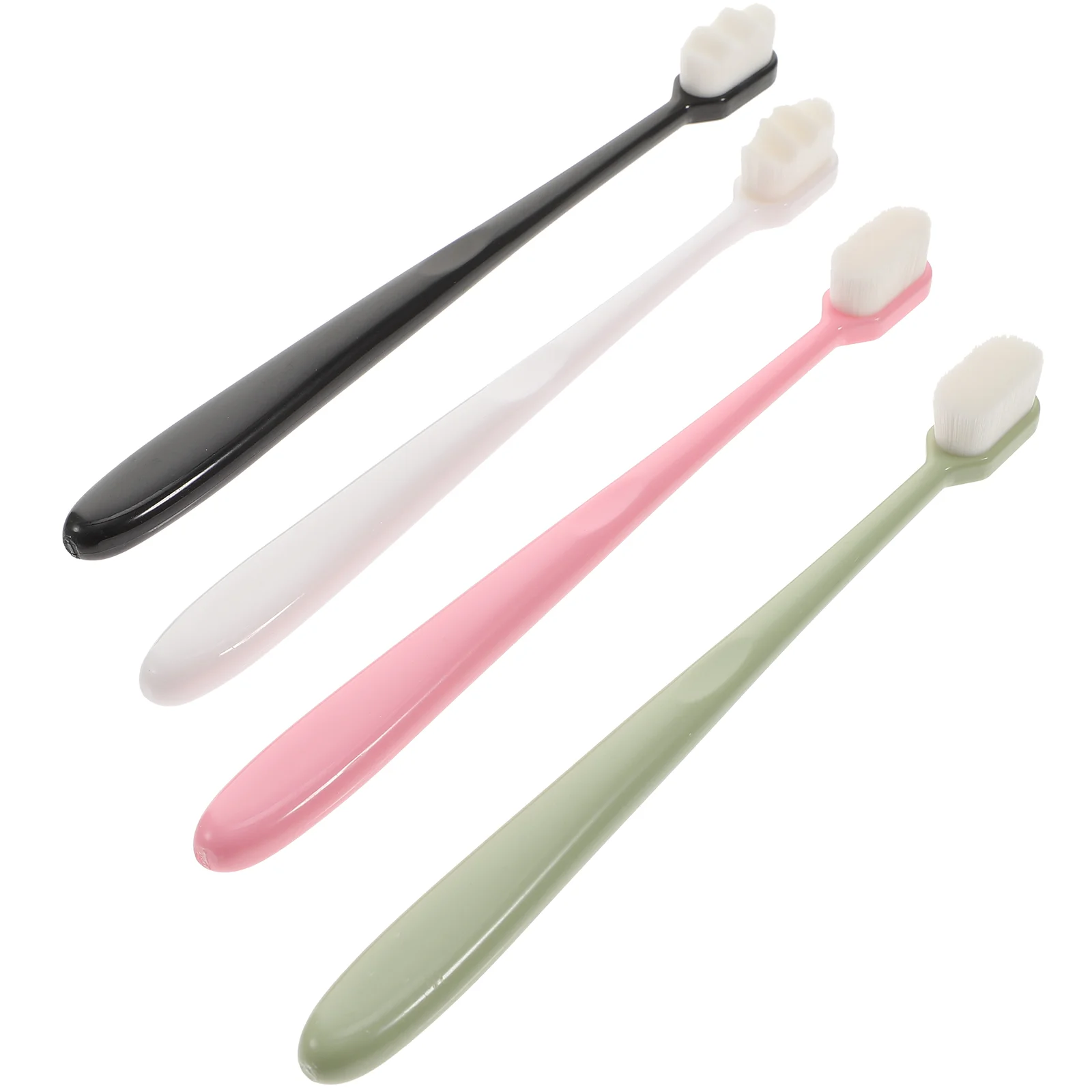 4 Pcs Kids Toothbrushes Soft Travel Lightweight Manual Household Fine Bristles Child