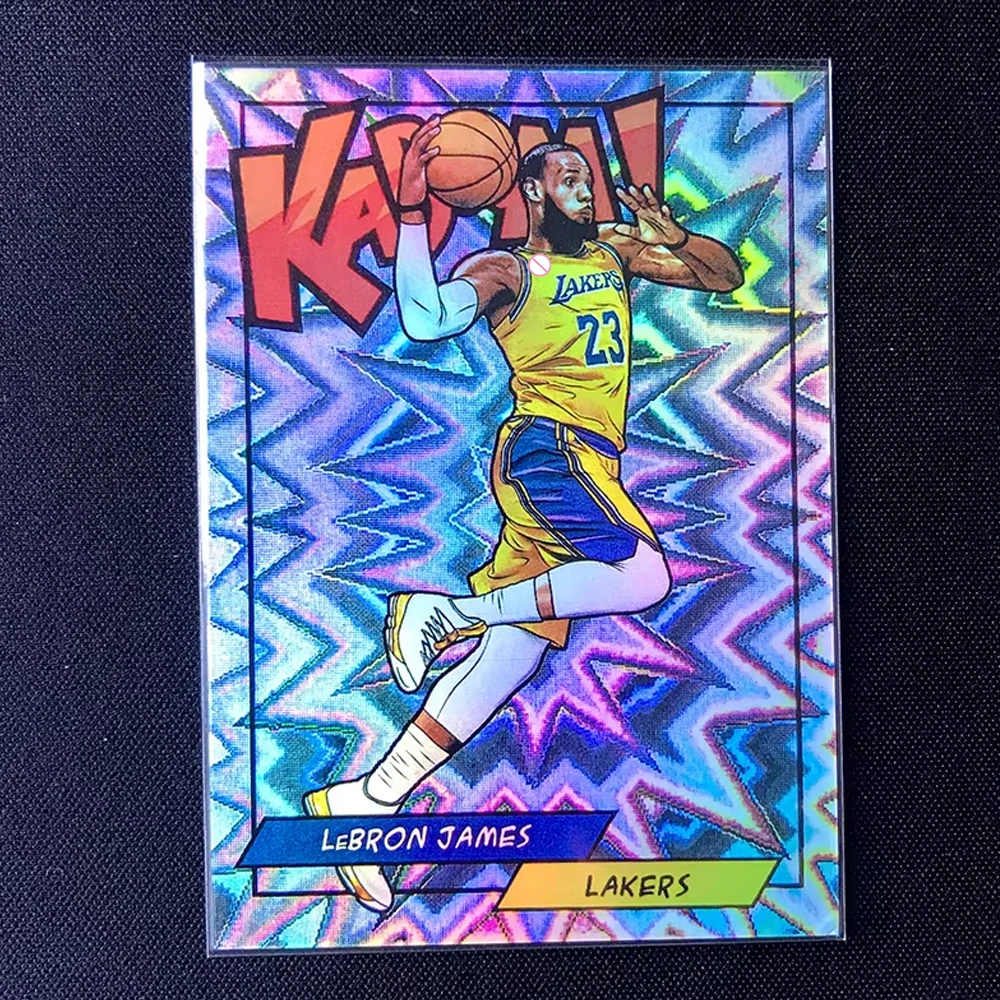 Panini star card Neymar Messi David Beckham LeBron James Doncic Kobe bryant Stephen Curry Collectible cards Christmas gifts