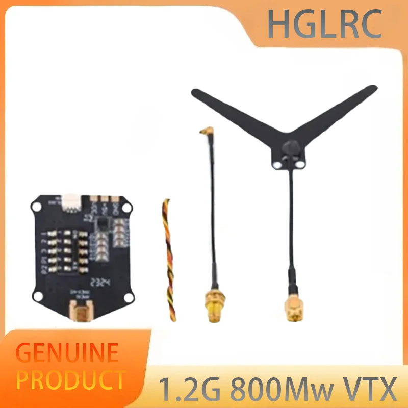 

HGLRC 1,2G 800 МВт VTX переключаемый модуль передатчика NTSC или PAL FPV для RC FPV самолета-дрона дальнего действия