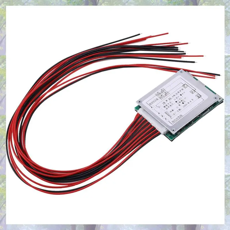 

T82C Лидер продаж-8X 16S 60 В 35 А литий-литиевая батарея 18650 BMS плата защиты печатной платы с инвертором энергии ИБП