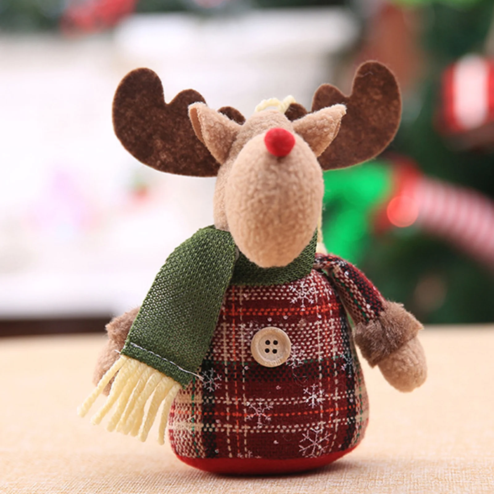 شجرة عيد الميلاد معلقة الدمى عيد الميلاد ثلج عنصر ديكور للمنزل حفلات عيد الميلاد #1