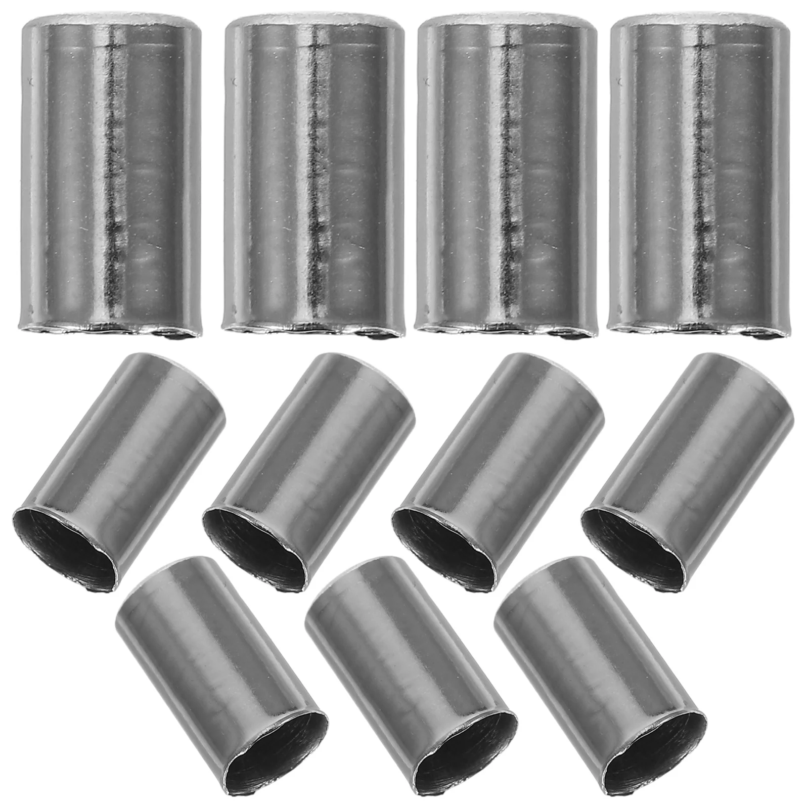 

100Pcs Bike Cable End Caps Copper 5mm Secure Brake Line Cord Stops for Mountain Road Bicycle Repair Bike Brake Cable Sleeve