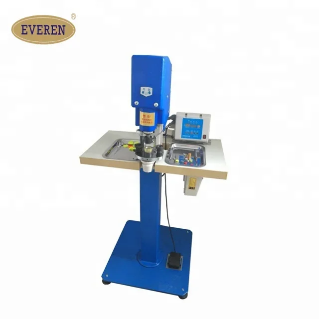 Semi Automatic Fabric Covered Button Making Press Machine