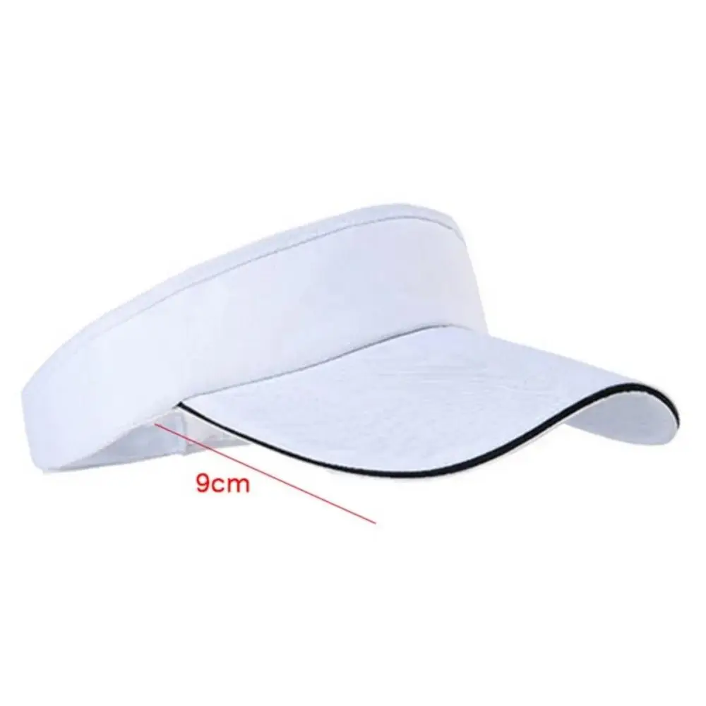 Empty Top Summer Breathable Air Sun Hats Adjustable Sun Visor Tennis Sunscreen Cap Comfortable Quick Drying Empty Top Sun Hat