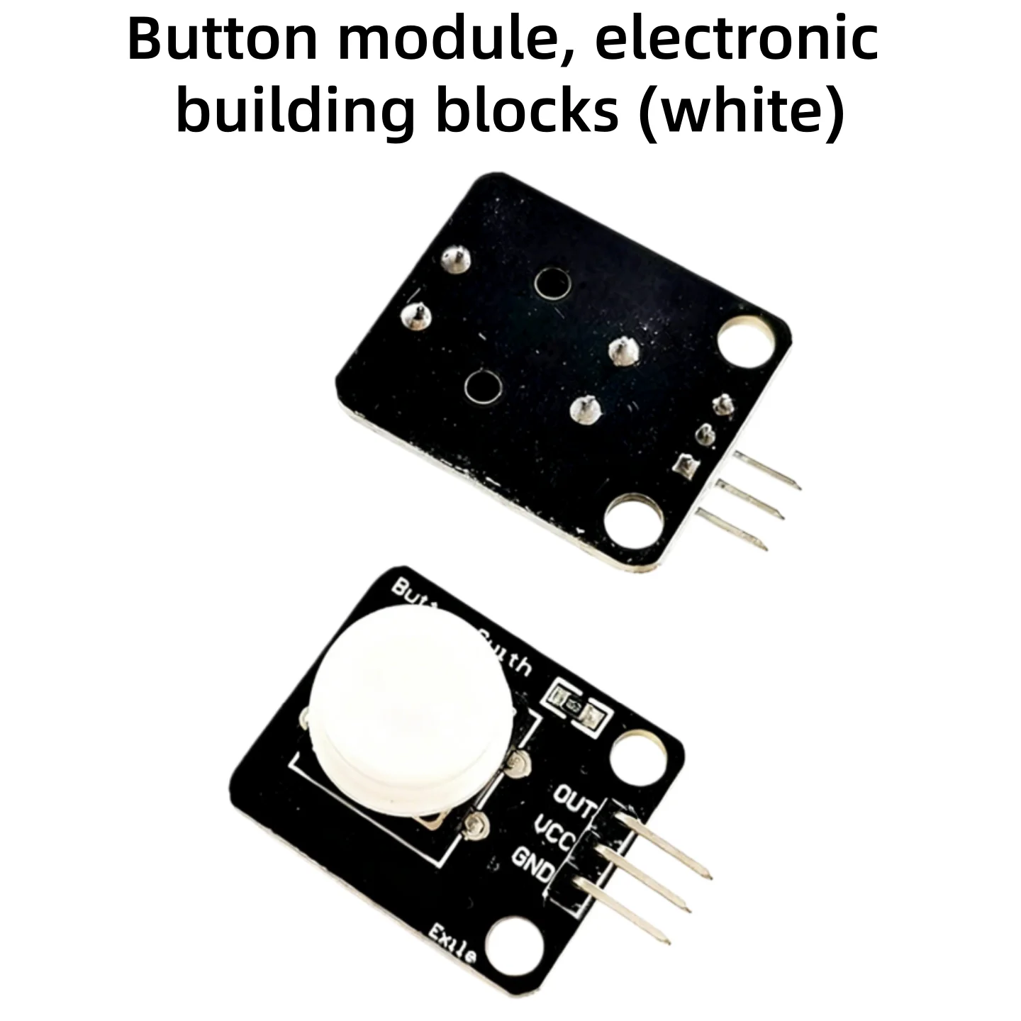 6–1 Stück, 25 x 21 x 14 großes Tastenmodul, leichtes Touch-Schaltermodul mit Hut, hoher Ausgang für Arduino oder Raspberry Pi 3