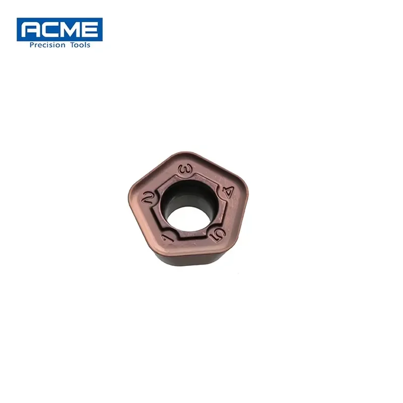 Precision Milling Tools 419N-140530E-SM/M-KH PVD Coated Carbide Inserts for CNC Milling Steel Stainless Steel OEM