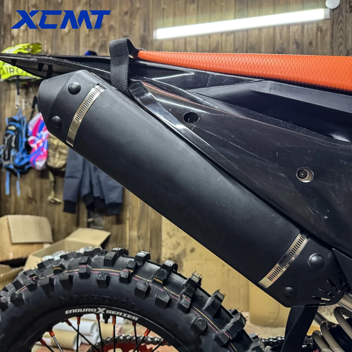 

Защитный чехол выхлопной части мотоцикла для KTM EXC XC XCW 250 300 TPI 2025 Husqvarna TE 2020-2024, модифицированные аксессуары