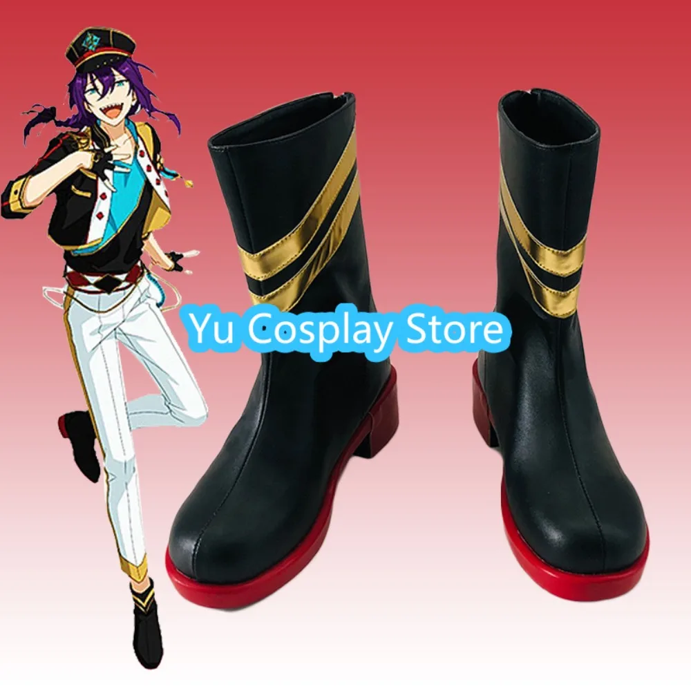 

Yu Cosplay Store Ensemble Stars!Mayoi Atsushi Cosplay Shoes Anime Cosplay Shoes Boots Halloween Costumes Props