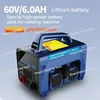 Soudeuse à Arc métallique manuelle Portable au Lithium DC, conception sans fil, Machine à souder Portable pratique 4