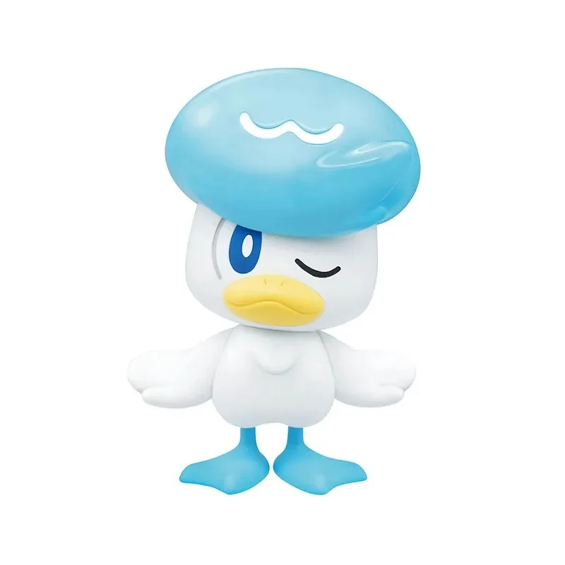 En Stock, figura de coleccionista, juguete Original genuino BANDAI NAMCO Pokemon, colección de modelos de ensamblaje Pokepla ¡Rápido! 19 Modelo Quaxly