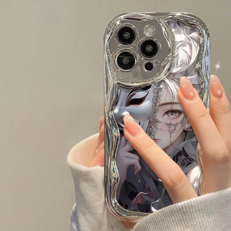 Anime girl Phone Case For Samsung Galaxy A55 A35 A25 A15 A54 A24 A33 A34 A73 5G A32 A51 A52 A53 A71 A72 A30 A50soft