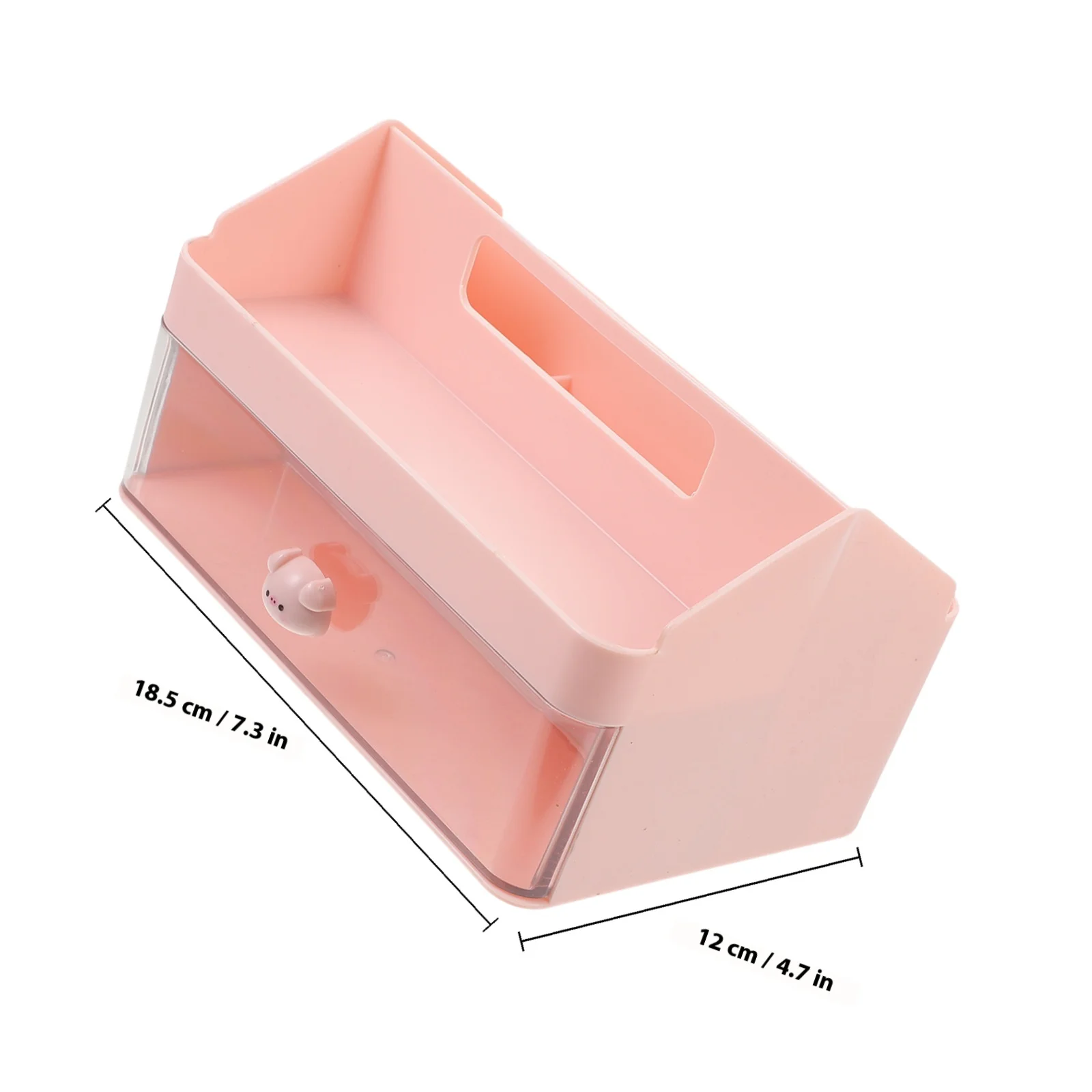 Large Capacity Storage Box Plastic Desktop Organizer For Makeup Sundries Stationery Holder Desk Accessories