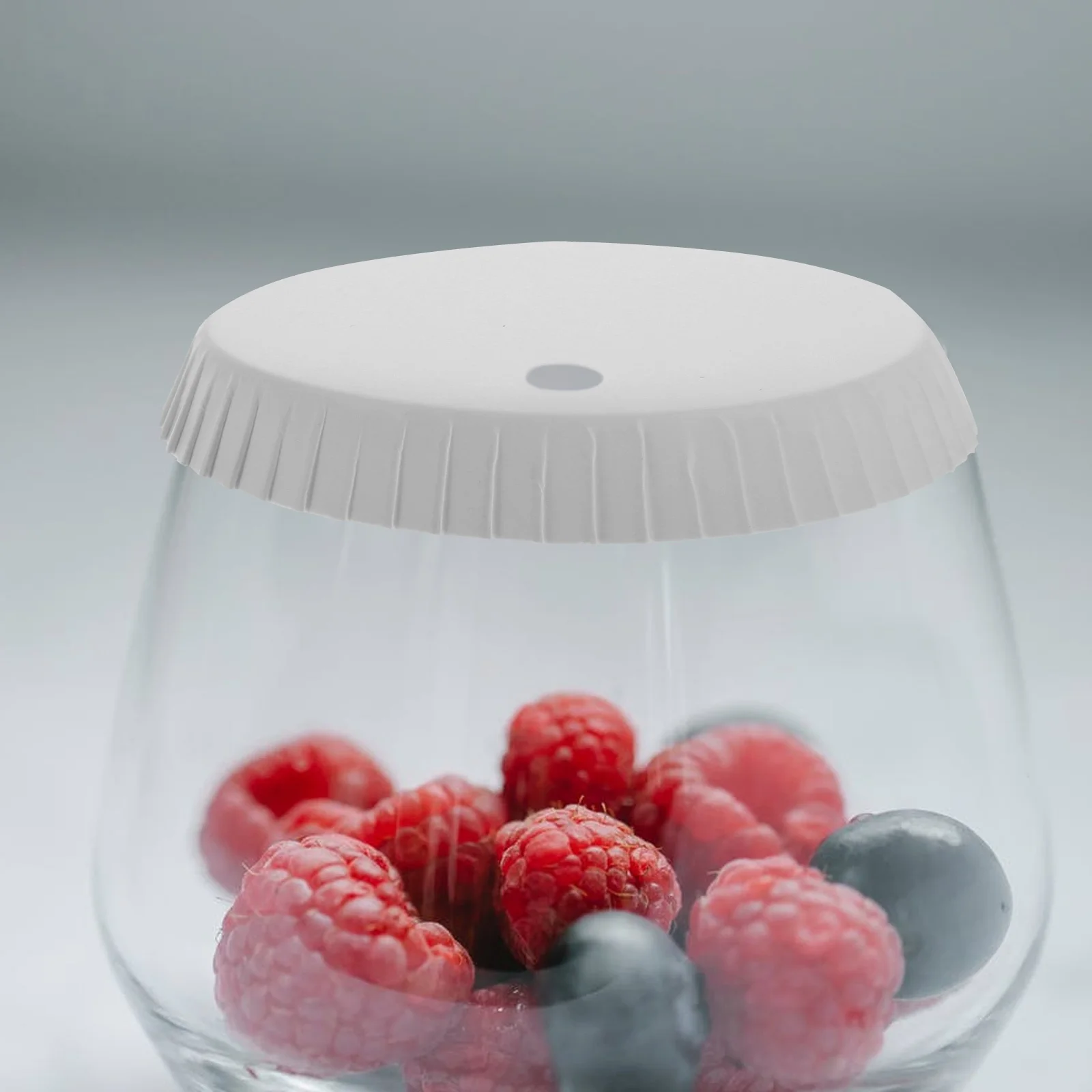 

100Pcs Dustproof Paper Cup Covers Universal Leakproof Lids for Mugs Wine Glasses Small Bowls Food-Grade Material