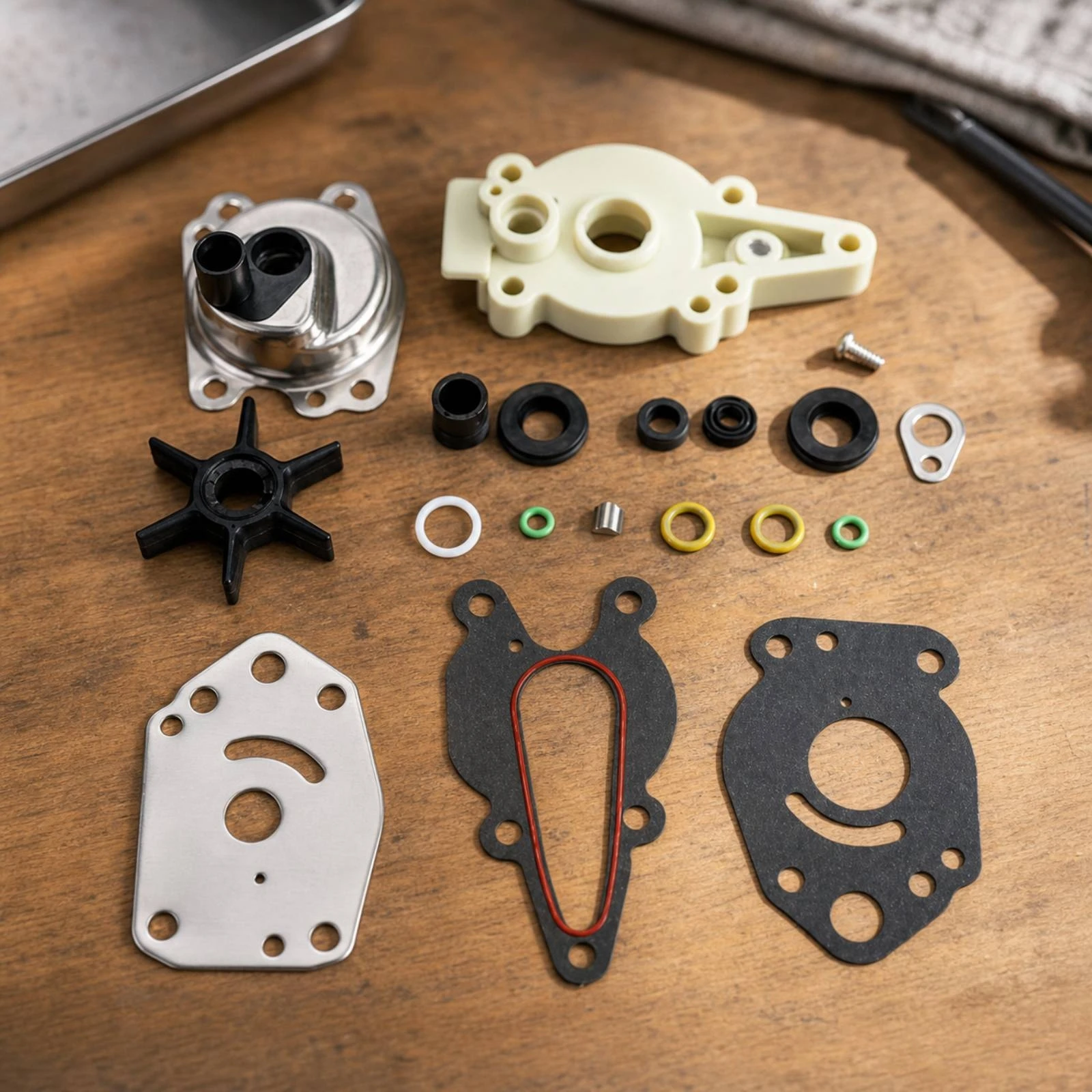 46-42089A5 Outboard Motor Repair Kit Complete Mariner Mercury Outboard Impeller Repair Kit Practical High Quality