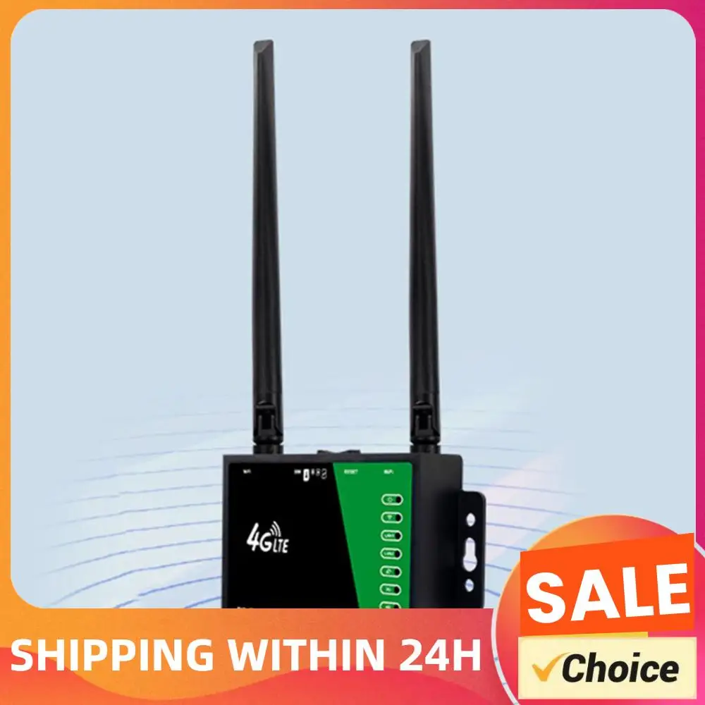 

4G LTE CPE роутер с SIM-картой, Wi-Fi роутер 150 Мбит/с, беспроводной маршрутизатор с защитой от вирусов, 4 антенны, модем-роутер