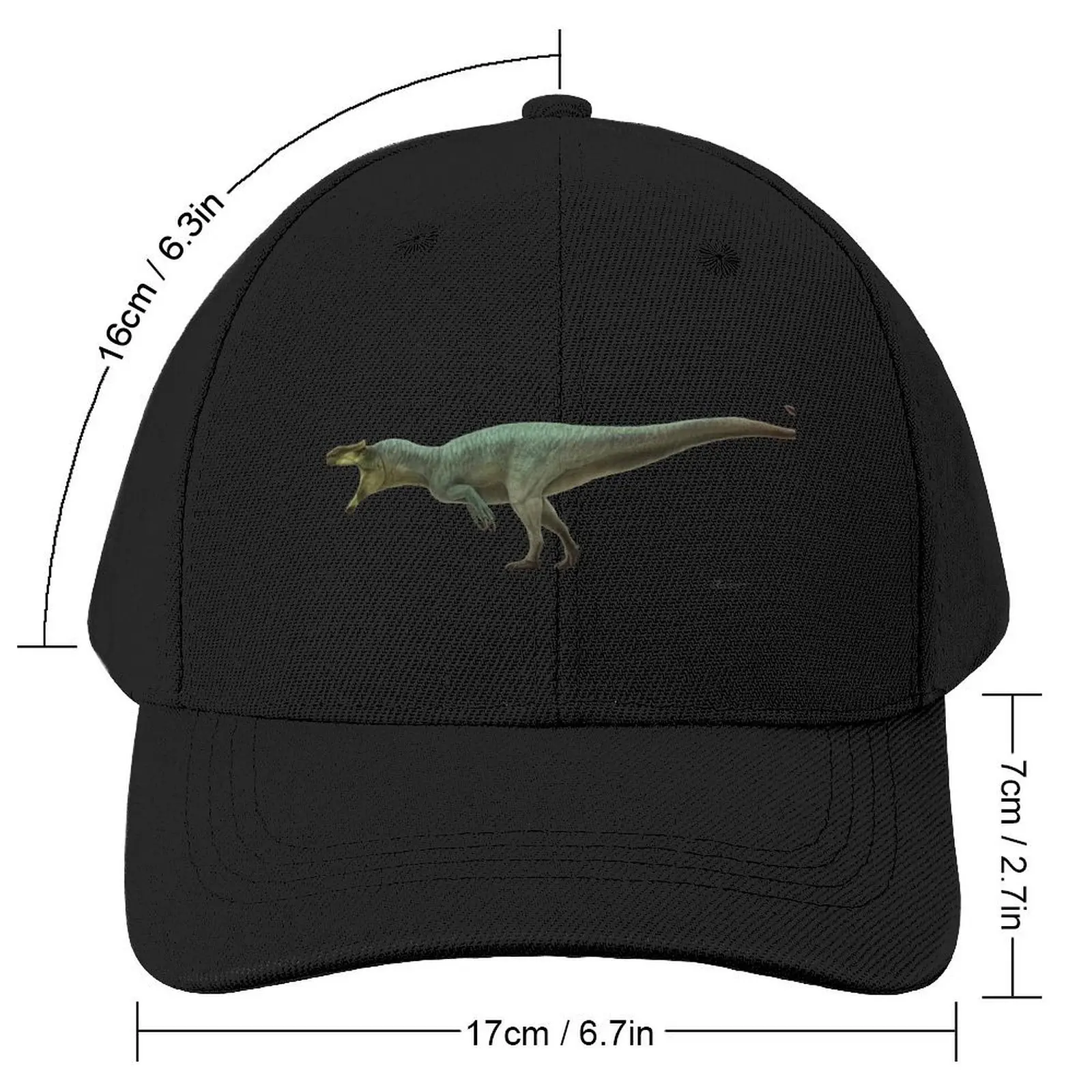 Saurophaganax (Allosaurus maximus) Paleoart reconstruction Baseball Cap Trucker Hat New In Hat Hat Beach Baseball Men Women's