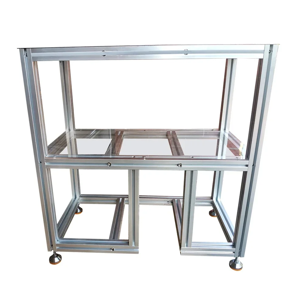 Aluminum profile shelf frame 4040 extrusion aluminum profile for working metal tool cabinet