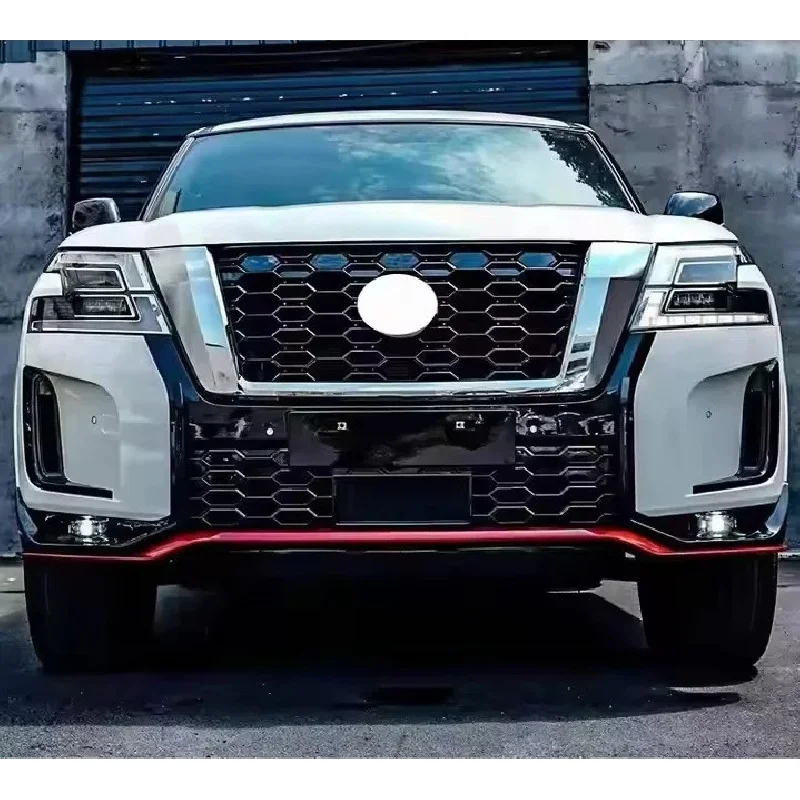 طقم هيكل طراز Nis-mo Patrol Y62 2016-2020 مصدات أمامية وخلفية ملحقات السيارة الخارجية