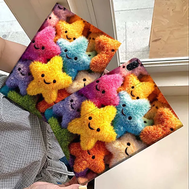 

Artistic Cute Illustration For Huawei MatePad M5 T5 SE 11 Pro Honor Tab 5 V7 V8 X9 GT 10.1 10.8 Inch Tablet Case