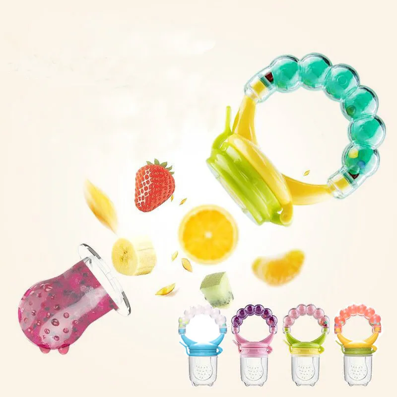 1 Pc Baby Pacifiers Feeder Fresh Food Nibbler Kids Fruit Feeder Nipples Feeding Safe Baby Supplies Nipple Teat Pacifier Bottles