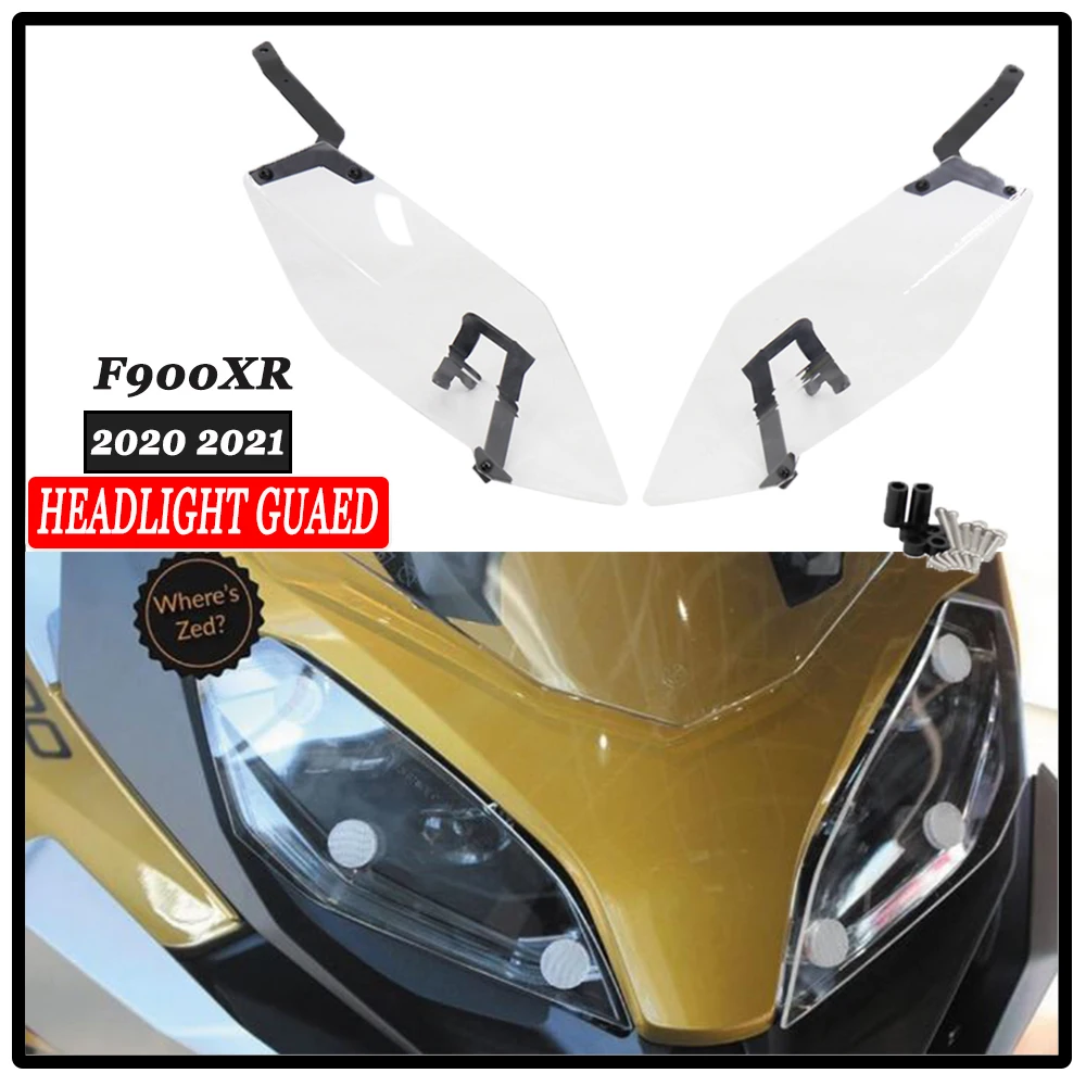 NEW Motorcycle Headlight Guard Lamp Protector Cover For BMW F900XR F 900 XR 2020 2021