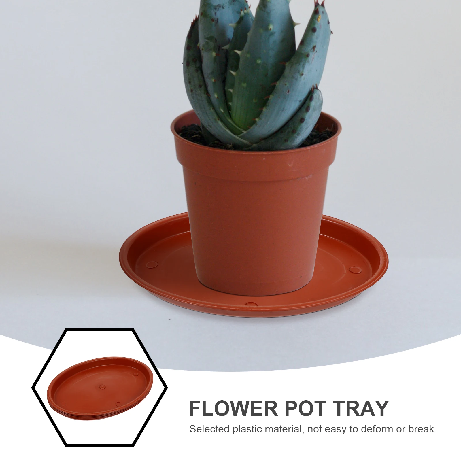 

5 шт. нижний кронштейн, полимерный лоток для цветов, пластиковые овальные лотки для горшков, основание для цветов