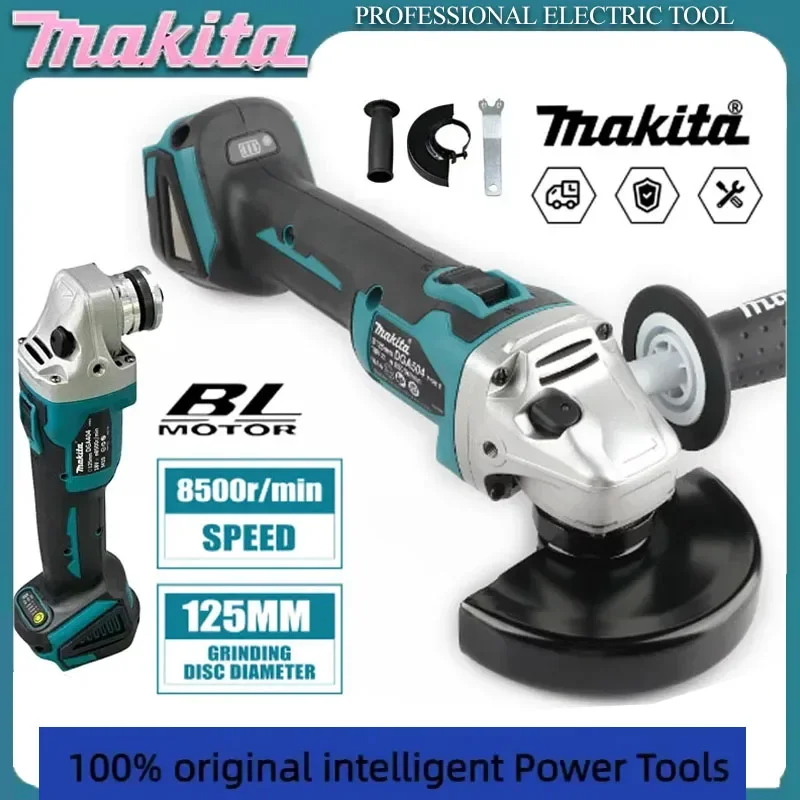

Makita Electric DGA404 Brushless Angle Grinder Polishing Cutting Machine Cordless Angle Grinder Tool For 18V Battery125/100mm