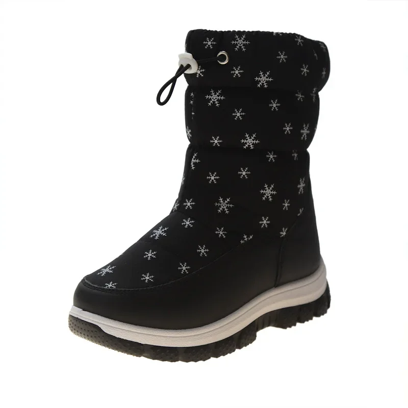 Botas de neve impermeáveis para meninos e meninas, Tênis infantis, Sapatos esportivos infantis, Moda inverno