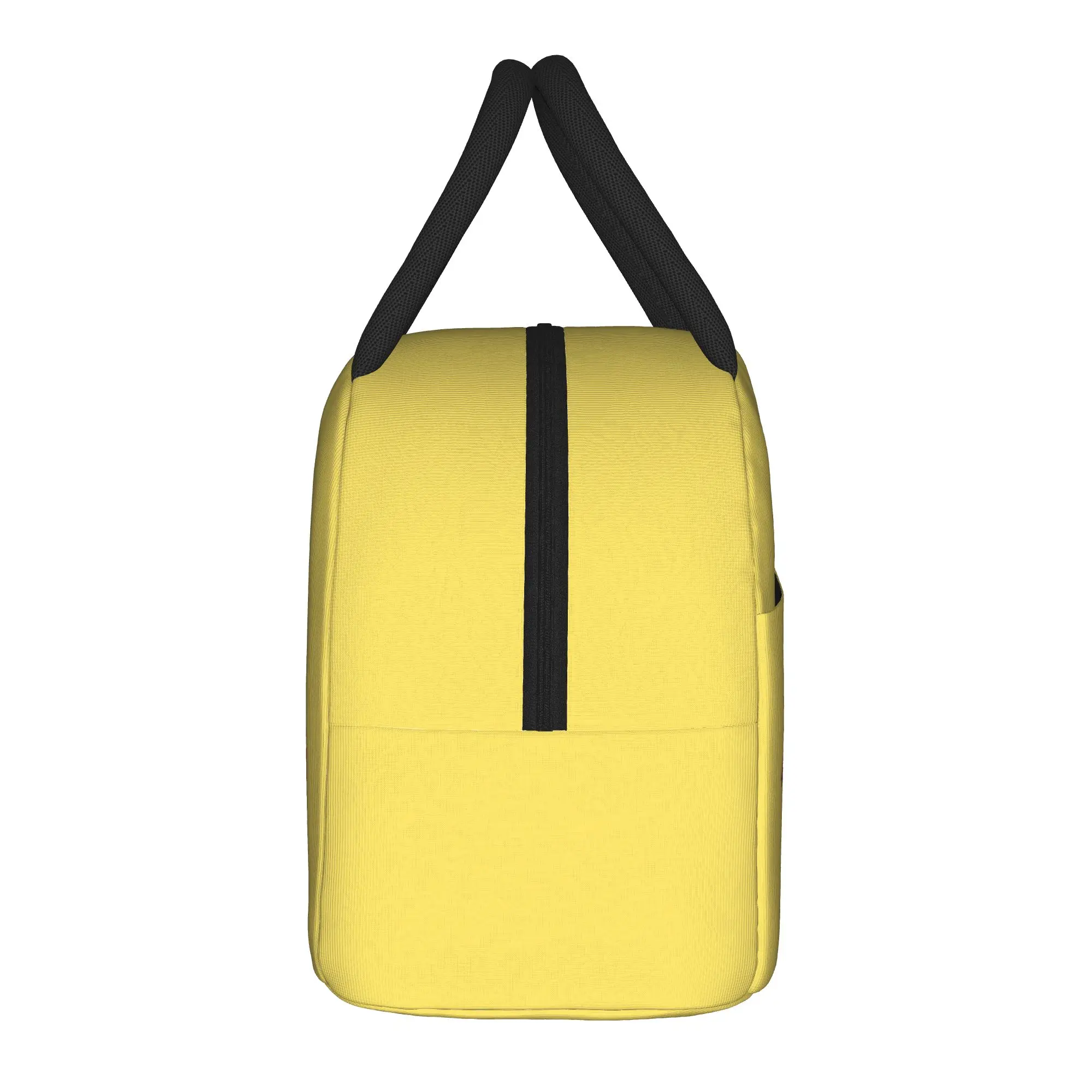 Pocoyoed  Playing Football Insulated Lunch Bag High Capacity Reusable Cooler Bag Tote Lunch Box College  Outdoor Men Women