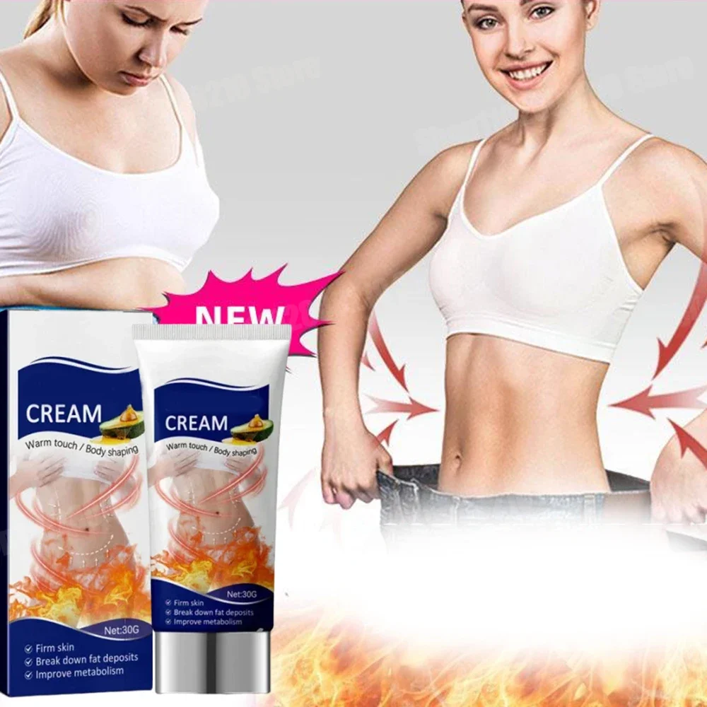 Body Shaping Cellulite Burning Cream Effective Wormwood reduce Fat Burning Cream Natural Ingredients for Abdominal Leg Waist