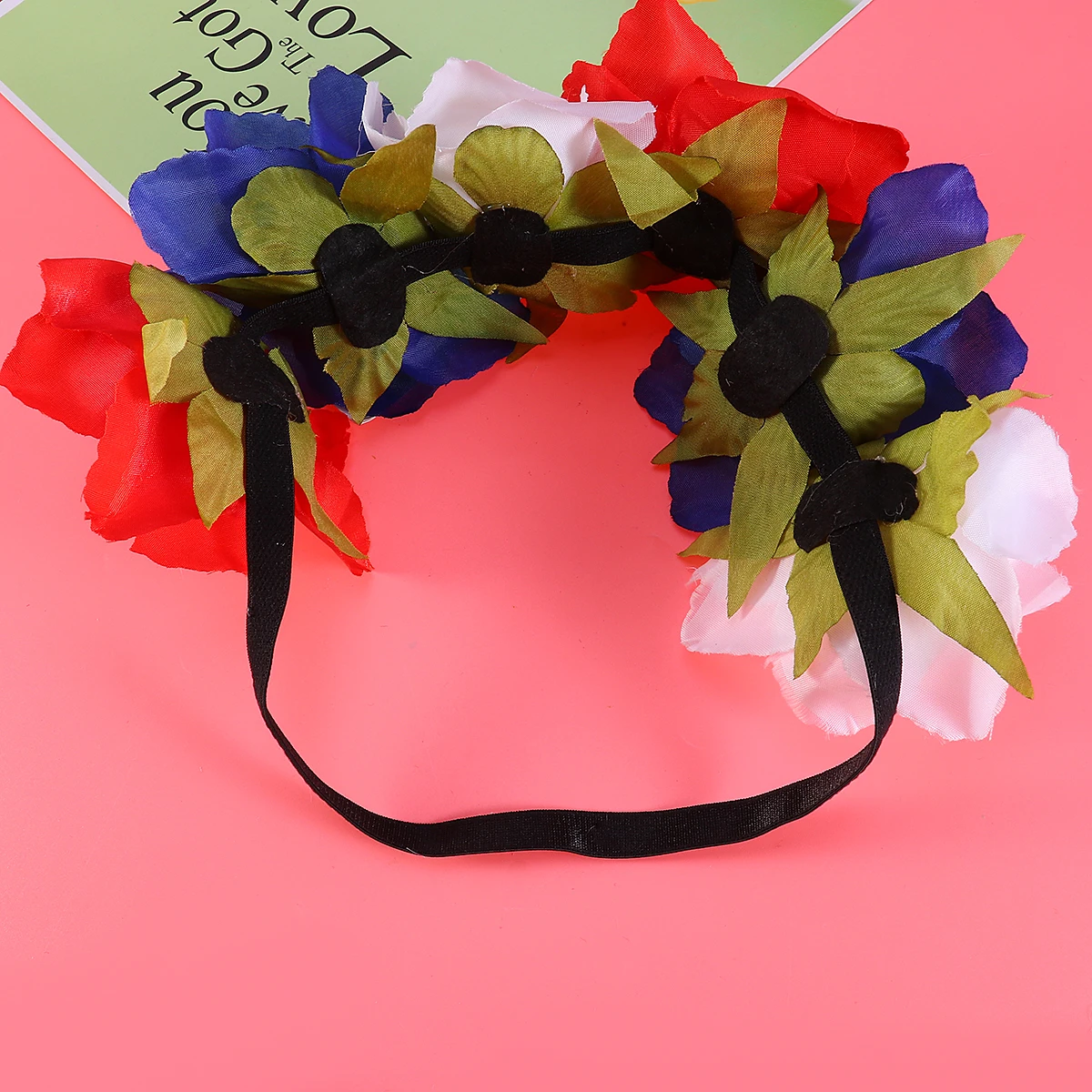 

Artificial Flower Headdress Adult Tiara Halloween Hair Band Accessory Headgear Headband