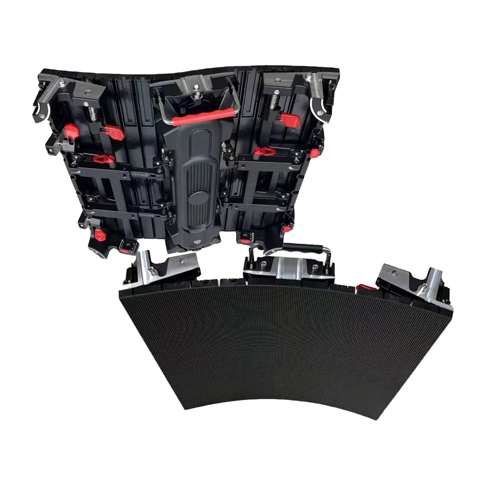 Customizable New Wholesale Price P2.6 P2.976 P3.91 P4.81 Led Flexible Panel Rental Display Screen for Advertising - view 3